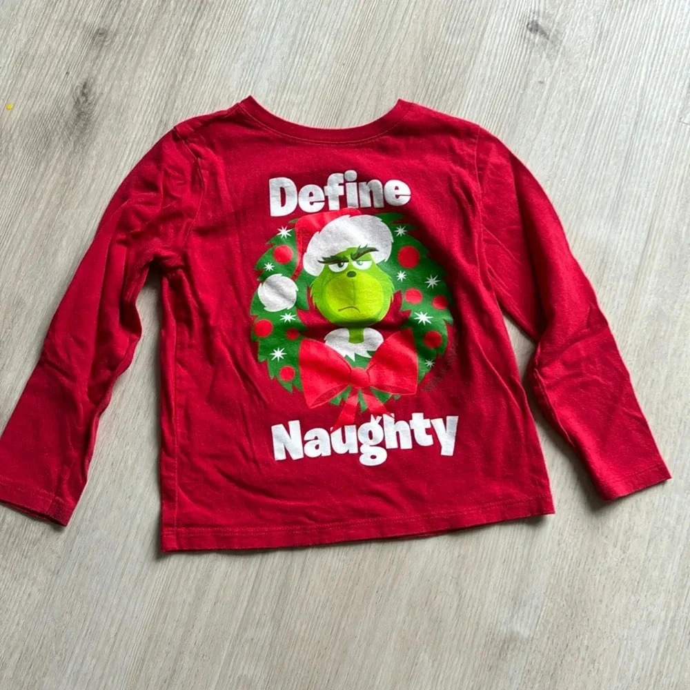 Grinch shirt size 4T